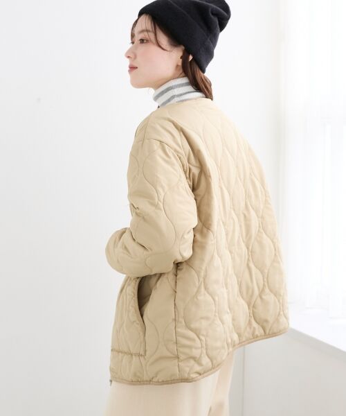 le.coeur blanc / ルクールブラン ブルゾン | 《WEB・一部店舗限定》AL リバーシブルキルティングブルゾン | 詳細6