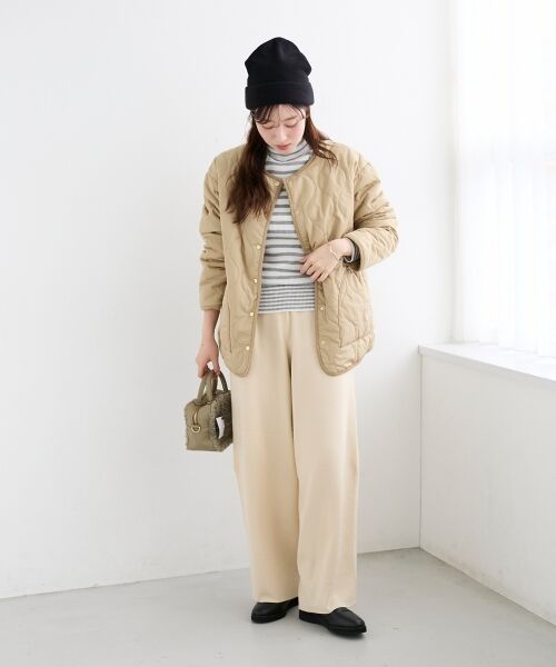 le.coeur blanc / ルクールブラン ブルゾン | 《WEB・一部店舗限定》AL リバーシブルキルティングブルゾン | 詳細8