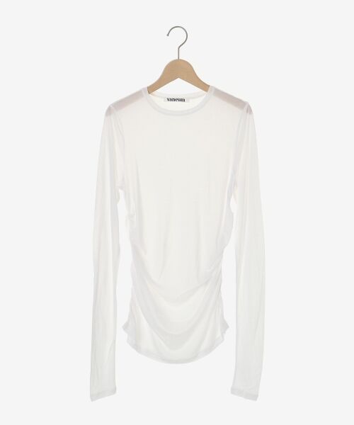 le.coeur blanc / ルクールブラン カットソー | 《手洗い可能》vaneumシアーカットソートップス | 詳細10