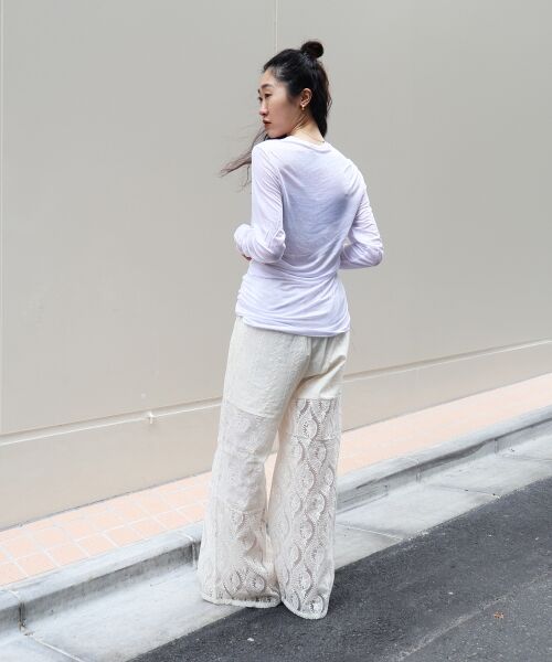 le.coeur blanc / ルクールブラン カットソー | 《手洗い可能》vaneumシアーカットソートップス | 詳細16