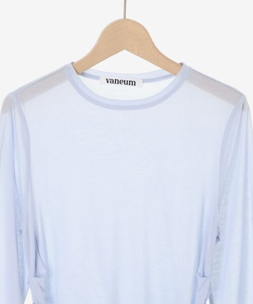 le.coeur blanc / ルクールブラン カットソー | 《手洗い可能》vaneumシアーカットソートップス | 詳細18