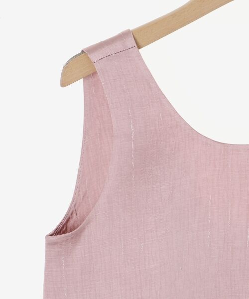 le.coeur blanc / ルクールブラン ベスト | vaneum2wayサテンベスト | 詳細16