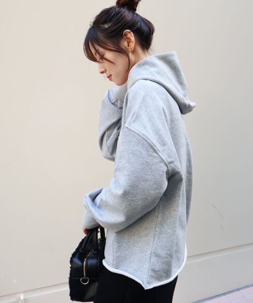 le.coeur blanc / ルクールブラン パーカー | vaneumオーバーサイズフーディ | 詳細5