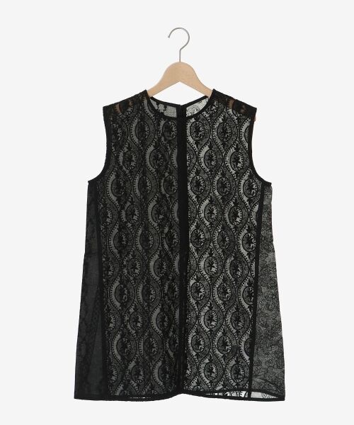 le.coeur blanc / ルクールブラン シャツ・ブラウス | 《手洗い可能》vaneumレースドッキングトップス | 詳細15