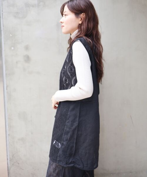 le.coeur blanc / ルクールブラン シャツ・ブラウス | 《手洗い可能》vaneumレースドッキングトップス | 詳細20