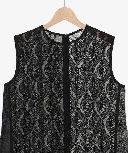 le.coeur blanc / ルクールブラン シャツ・ブラウス | 《手洗い可能》vaneumレースドッキングトップス | 詳細27