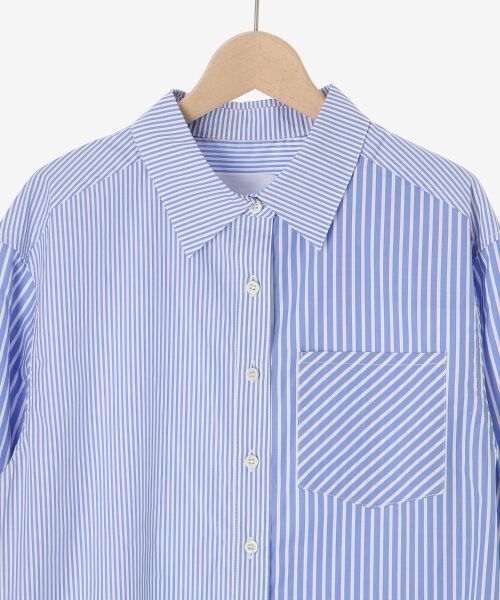le.coeur blanc / ルクールブラン シャツ・ブラウス | vaneumストライプデザインシャツ | 詳細13