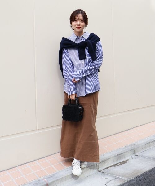 le.coeur blanc / ルクールブラン シャツ・ブラウス | vaneumストライプデザインシャツ | 詳細8