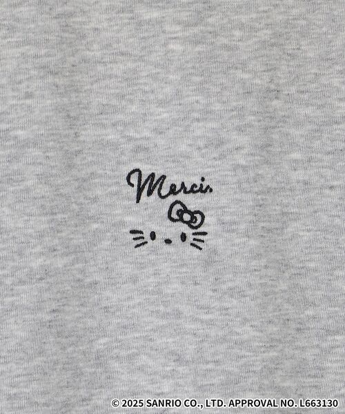 le.coeur blanc / ルクールブラン カットソー | 【HELLO KITTY】刺繍ドッキングプルオーバー | 詳細28
