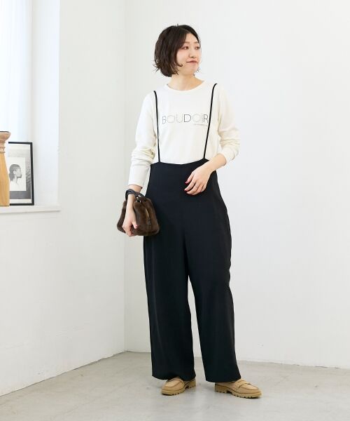 le.coeur blanc / ルクールブラン カットソー | 【吸湿発熱】スタッズロゴカットソー | 詳細19