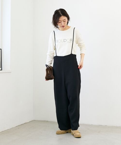 le.coeur blanc / ルクールブラン カットソー | 【吸湿発熱】スタッズロゴカットソー | 詳細20