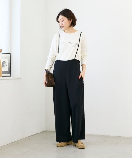 le.coeur blanc / ルクールブラン カットソー | 【吸湿発熱】スタッズロゴカットソー | 詳細21