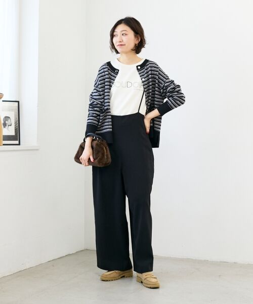 le.coeur blanc / ルクールブラン カットソー | 【吸湿発熱】スタッズロゴカットソー | 詳細22