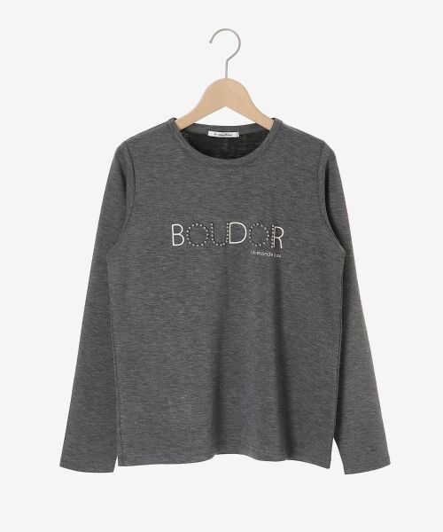 le.coeur blanc / ルクールブラン カットソー | 【吸湿発熱】スタッズロゴカットソー | 詳細24