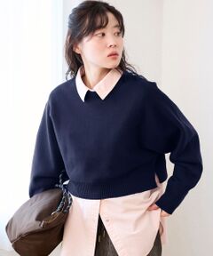 le.coeur blanc / ルクールブラン ニット・セーター | 3WAYレイヤードクルーニット