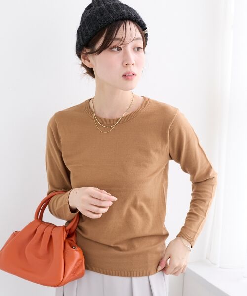 le.coeur blanc / ルクールブラン ニット・セーター | 《手洗い可能》3WAYレイヤードクルーニット | 詳細14