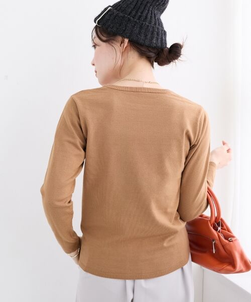 le.coeur blanc / ルクールブラン ニット・セーター | 3WAYレイヤードクルーニット | 詳細14