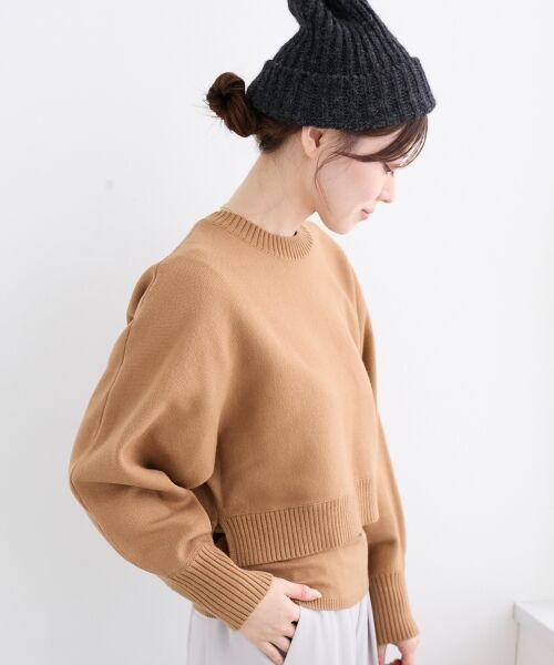 le.coeur blanc / ルクールブラン ニット・セーター | 3WAYレイヤードクルーニット | 詳細5