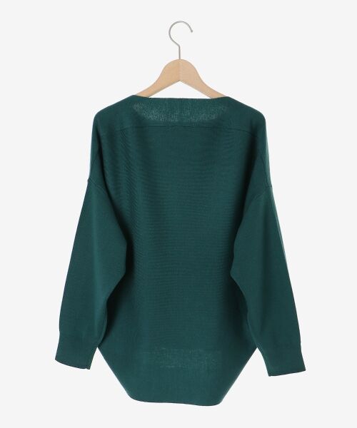 le.coeur blanc / ルクールブラン ニット・セーター | 《手洗い可能》ミラノリブラメ入り裾ラウンドニット | 詳細15