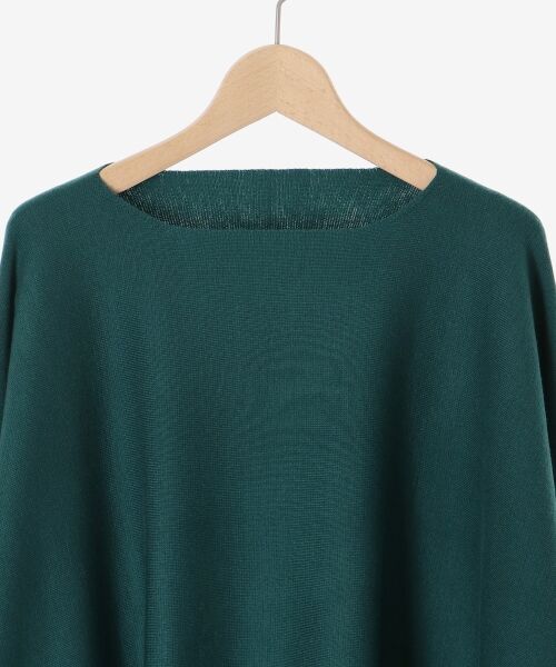 le.coeur blanc / ルクールブラン ニット・セーター | 《手洗い可能》ミラノリブラメ入り裾ラウンドニット | 詳細16