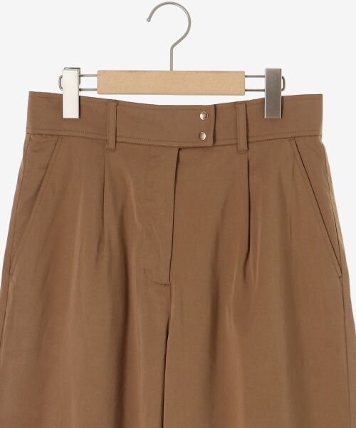 le.coeur blanc / ルクールブラン ショート・ハーフ・半端丈パンツ | タックデザインハーフパンツ | 詳細26