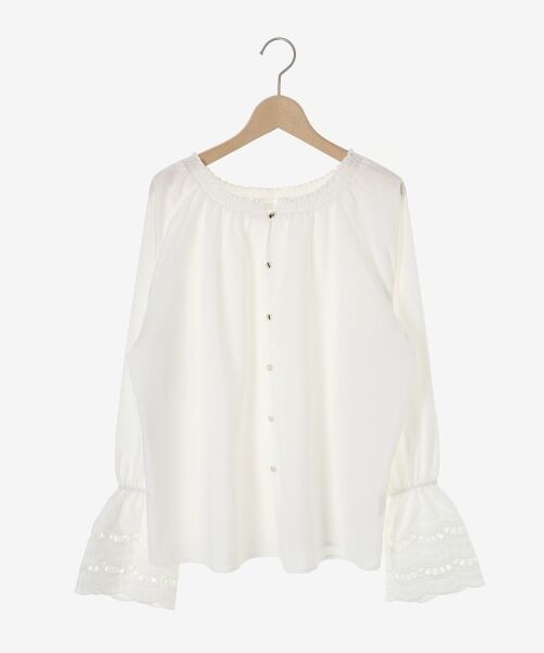 le.coeur blanc / ルクールブラン シャツ・ブラウス | 2WAYキャンディースリーブブラウス | 詳細1