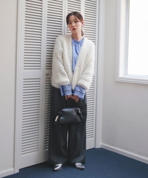 le.coeur blanc / ルクールブラン シャツ・ブラウス | 2WAYキャンディースリーブブラウス | 詳細15