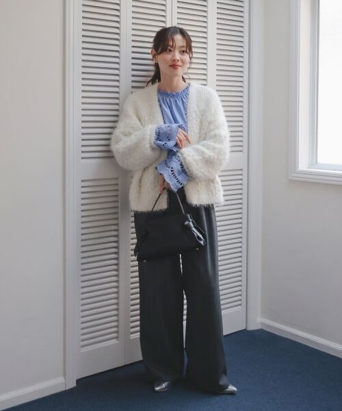 le.coeur blanc / ルクールブラン シャツ・ブラウス | 2WAYキャンディースリーブブラウス | 詳細18