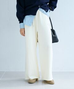 le.coeur blanc / ルクールブラン その他パンツ | スウェットイージーワイドパンツ