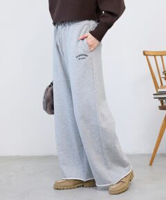le.coeur blanc / ルクールブラン その他パンツ | スウェットイージーワイドパンツ