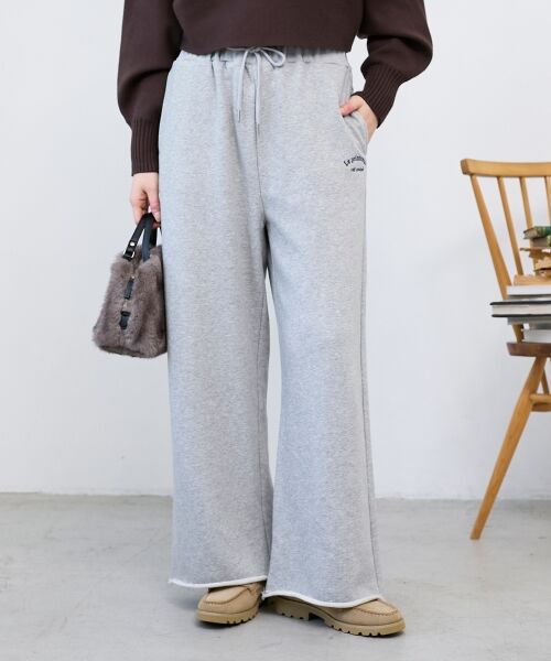 le.coeur blanc / ルクールブラン その他パンツ | スウェットイージーワイドパンツ | 詳細13
