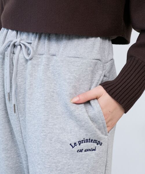 le.coeur blanc / ルクールブラン その他パンツ | スウェットイージーワイドパンツ | 詳細17