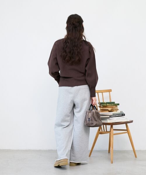 le.coeur blanc / ルクールブラン その他パンツ | スウェットイージーワイドパンツ | 詳細21