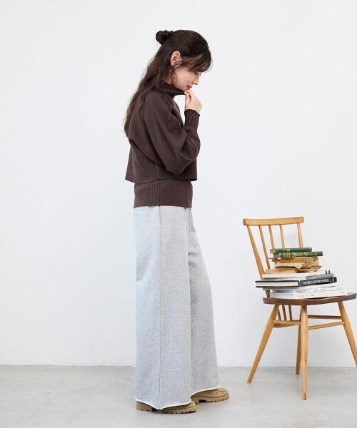 le.coeur blanc / ルクールブラン その他パンツ | スウェットイージーワイドパンツ | 詳細22