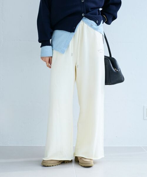 le.coeur blanc / ルクールブラン その他パンツ | スウェットイージーワイドパンツ | 詳細8