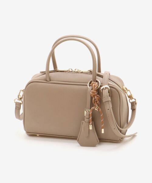 le.coeur blanc / ルクールブラン ボストンバッグ | チャーム付横長ボストン | 詳細1