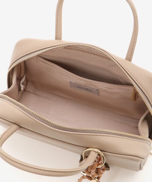 le.coeur blanc / ルクールブラン ボストンバッグ | チャーム付横長ボストン | 詳細13