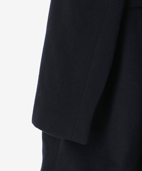 le.coeur blanc / ルクールブラン その他アウター | ウールペプラムノーカラーコート | 詳細14