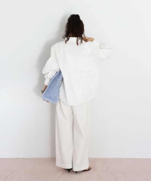 le.coeur blanc / ルクールブラン シャツ・ブラウス | TORRAZZO DONNAバルーンシャツ | 詳細10