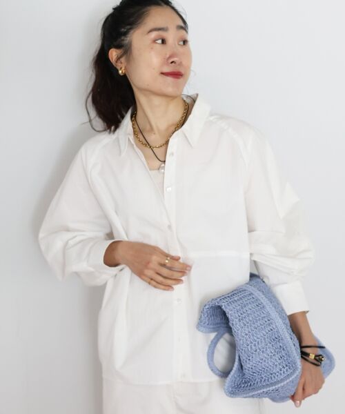 le.coeur blanc / ルクールブラン シャツ・ブラウス | TORRAZZO DONNAバルーンシャツ | 詳細2