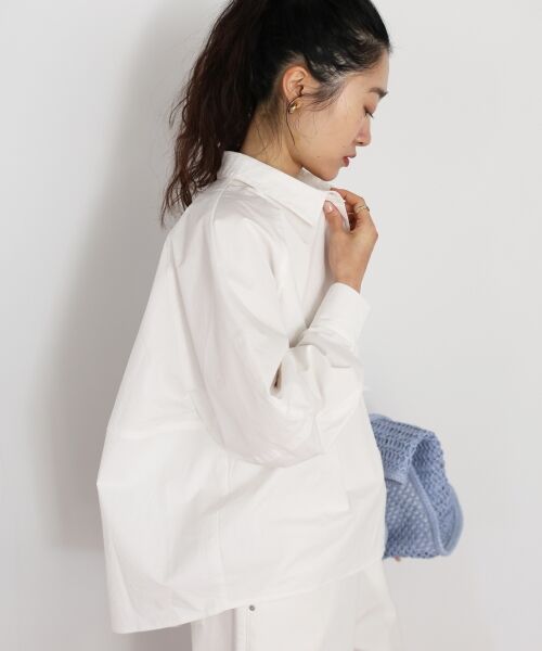 le.coeur blanc / ルクールブラン シャツ・ブラウス | TORRAZZO DONNAバルーンシャツ | 詳細4