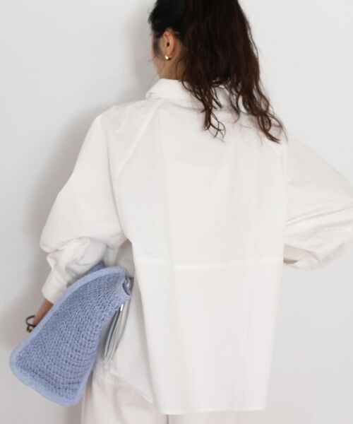 le.coeur blanc / ルクールブラン シャツ・ブラウス | TORRAZZO DONNAバルーンシャツ | 詳細5