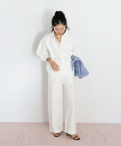 le.coeur blanc / ルクールブラン シャツ・ブラウス | TORRAZZO DONNAバルーンシャツ | 詳細7