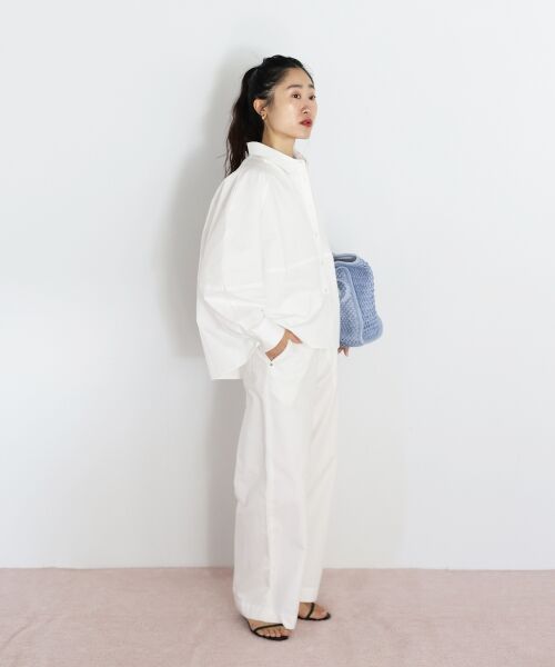 le.coeur blanc / ルクールブラン シャツ・ブラウス | TORRAZZO DONNAバルーンシャツ | 詳細9