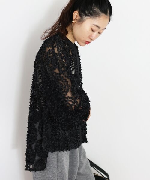 le.coeur blanc / ルクールブラン シャツ・ブラウス | TORRAZZO DONNA別注フラワーレースブラウス | 詳細16