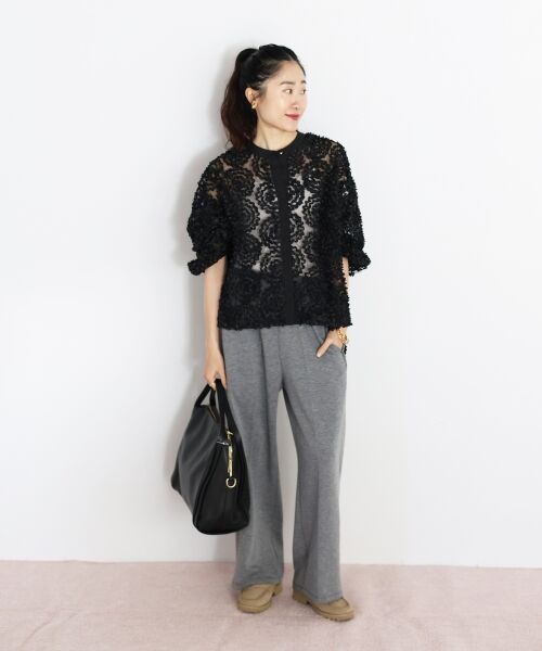 le.coeur blanc / ルクールブラン シャツ・ブラウス | TORRAZZO DONNA別注フラワーレースブラウス | 詳細19