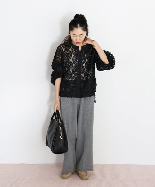 le.coeur blanc / ルクールブラン シャツ・ブラウス | TORRAZZO DONNA別注フラワーレースブラウス | 詳細22