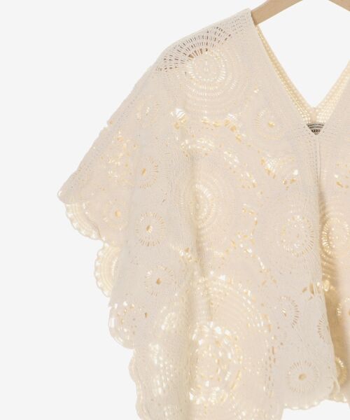 le.coeur blanc / ルクールブラン シャツ・ブラウス | TORRAZZO DONNAクロシェレースブラウス | 詳細24