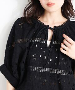 le.coeur blanc / ルクールブラン シャツ・ブラウス | TORRAZZO DONNAカットワークレースブラウス