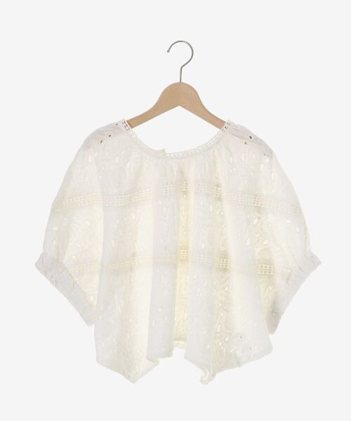 le.coeur blanc / ルクールブラン シャツ・ブラウス | TORRAZZO DONNAカットワークレースブラウス | 詳細1